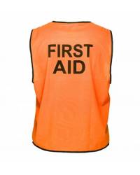 First Aid Hi-Vis Vest Class D, Men's